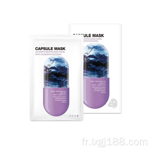 Masque Capsule Réparatrice Hydratante Naturelle Coréenne